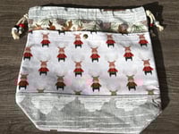 Large Drawstring Project bag #10