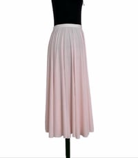 Image 1 of Light lycra rehearsal circle skirt pink ballerina (ready to ship).