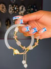 “Sakura” Adjustable Bangle & Bracelet Set (2pcs)