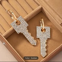 Image 2 of Dazzle Me Keys Earrings 