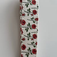 Image 5 of Rose Faux Leather Wristlet 