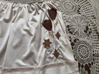 Image 2 of white slip skort