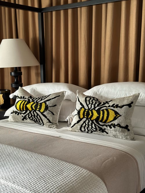 Image of Velvet Bee Cushion II 