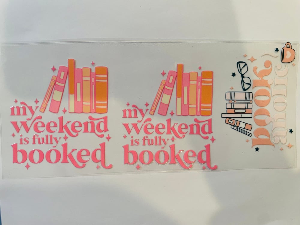 Image of Weekend is Booked