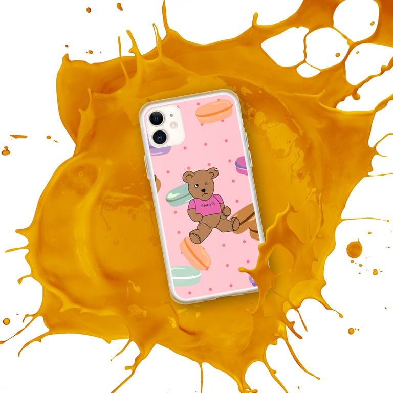 Benny In Pink iPhone Case Image 3