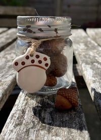 Image 4 of Ceramic Acorns set of 2