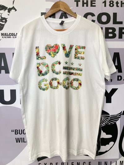 Image of LOVE DC GOGO "Floral Reef" White T-shirt