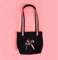 Image 3 of Rose & Knife Lace Tote
