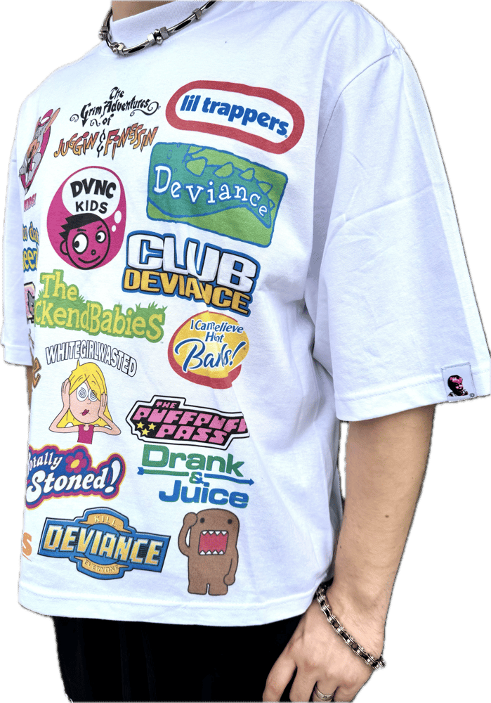 Brainwash Tee - White Image 2