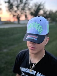 Image 5 of Neon green (GLOW) hat 