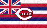 Cincinnati Reds Hawaiian Flag
