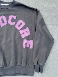Image 2 of Hardcore 23 Sweatshirt - black / mauve 