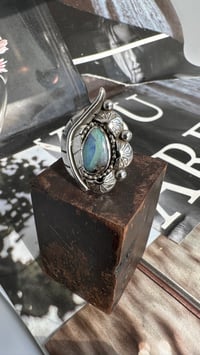 Australian boulder opal leafy size 8
