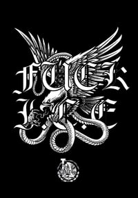 Image 2 of FUCK I.C.E BLACK T SHIRT