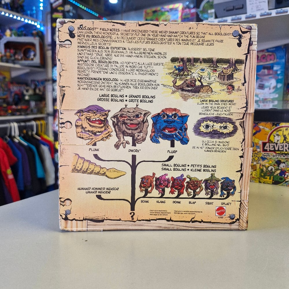 Image of Vintage Boglins Flurp Figure by Mattel 1988 with Original Box