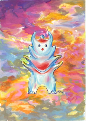 Image of Original Art - Golden Sky ver. & Sea Star. // PPDA X INKINK