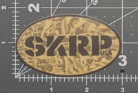 Image 2 of Oval Sticker - Tan