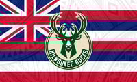 Milwaukee Bucks Hawaiian Flag