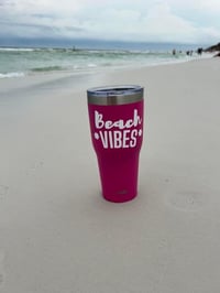Image 2 of Beach Vibes Tumbler 