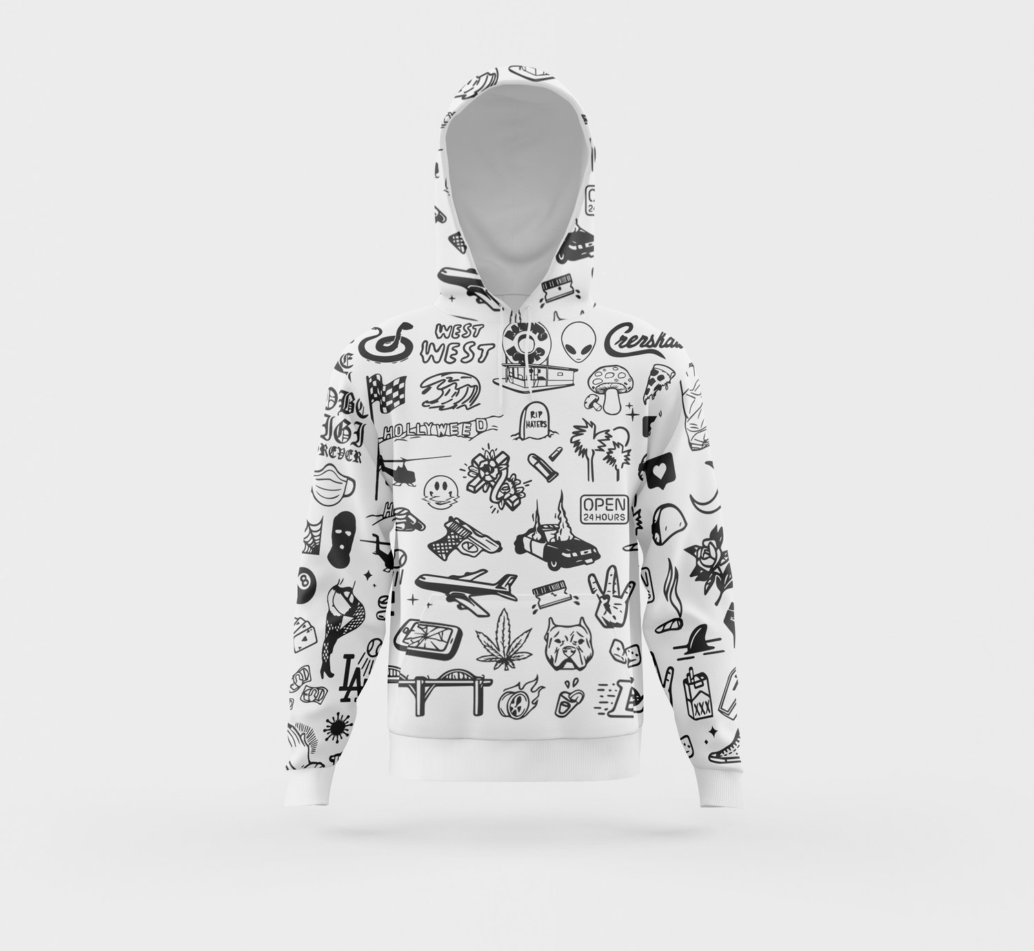 Image of Flash design hoodie 