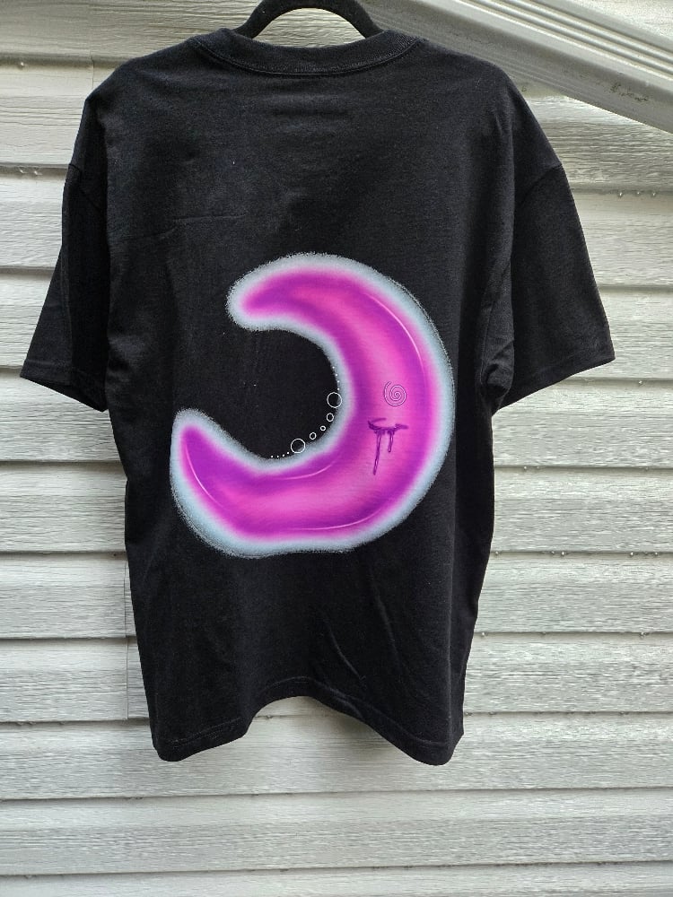 Image of Sun & moon swirl ( UV ) Tee