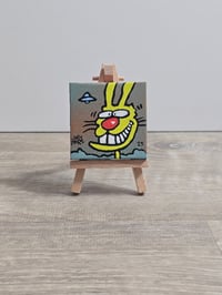 Image 2 of Spe 12 2.5x2.5 Inch Original Painting by Joey Mars