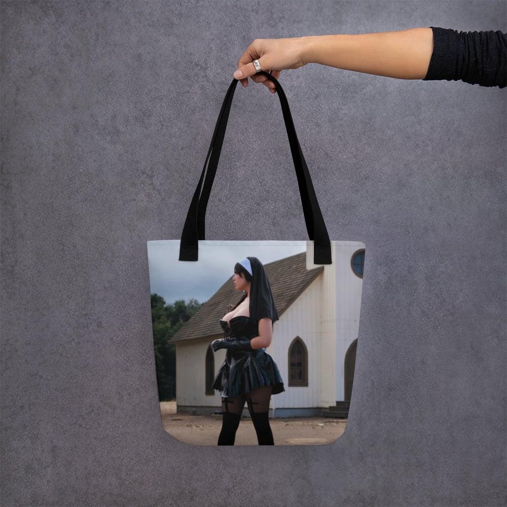 "UNHOLY MOTHER" TOTE BAG