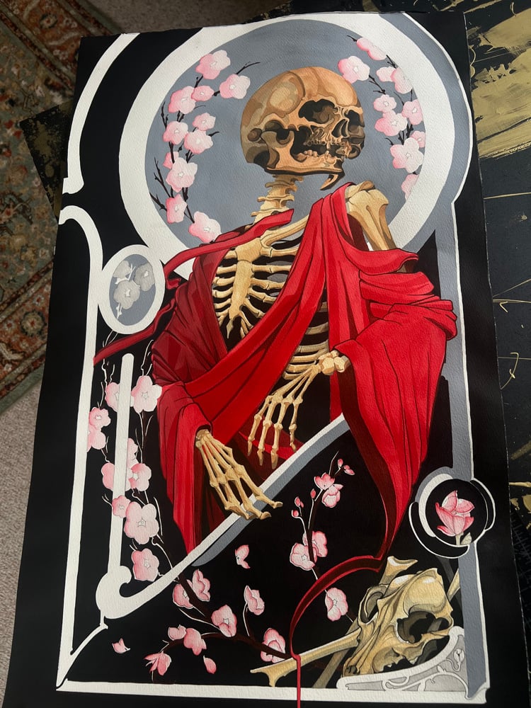 Image of “Carry Me Home” original painting in colour