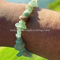 Image 3 of Green Aventurine Chip Bracelet 
