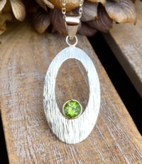 Image 1 of il corteccia peridot Pendant
