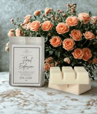 Image 1 of Sweet pea + vanilla / floral explosion  clamshell wax melts 