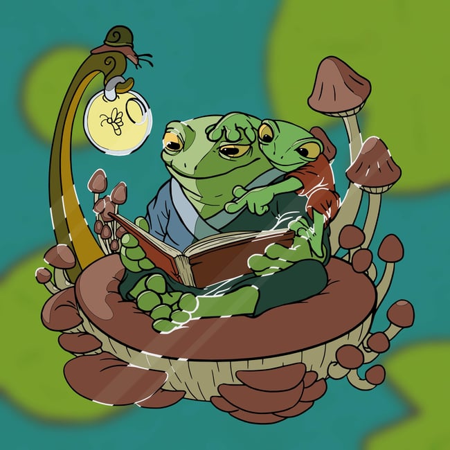 “Frogtherhood choose your own”  presale 