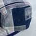 Image of Japanese Indigo Check Outdoor cap 001