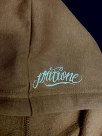 Image 4 of “Brown Eyes” Crop top hoodie by PritiOne