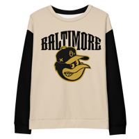 Image 1 of Color Block Angry Bird O's Sweatshirt