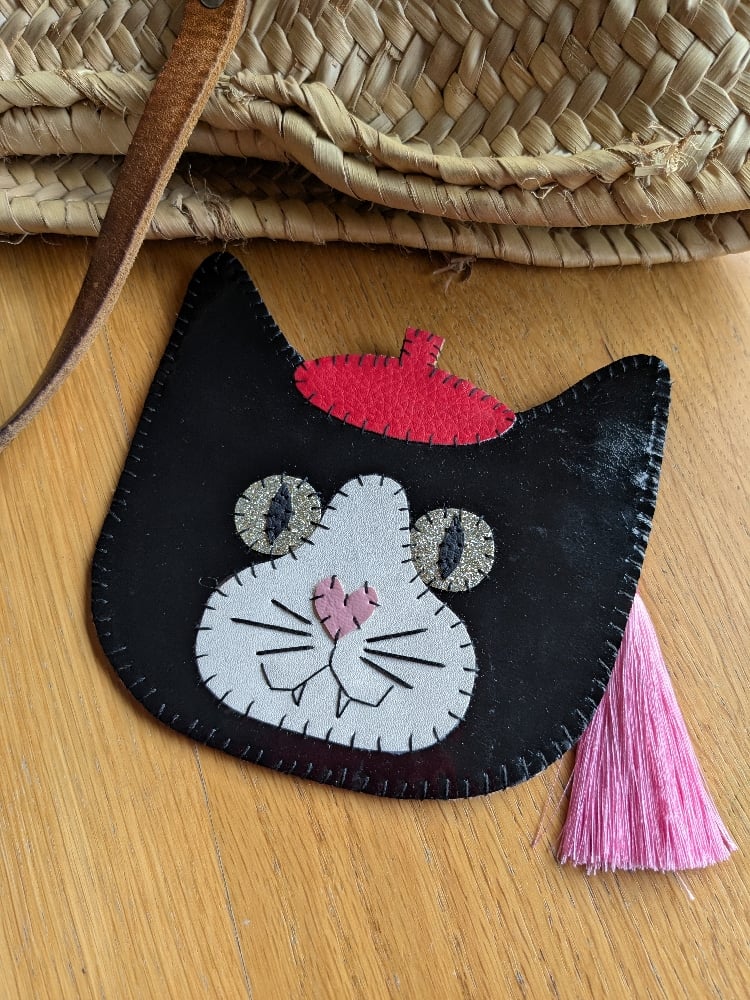 Image of Black Cat Purse