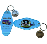 Image 1 of Space Outlaws Junkyard Keychain