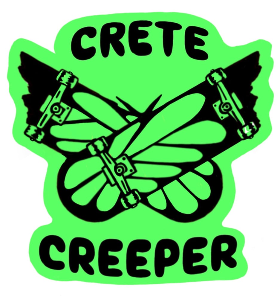 Image of C.C. Butterfly Logo - Sticker