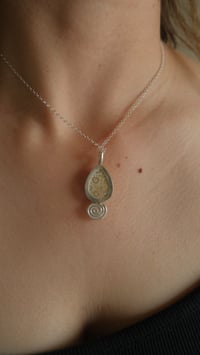Image 4 of Coral & Spiral Pendant 