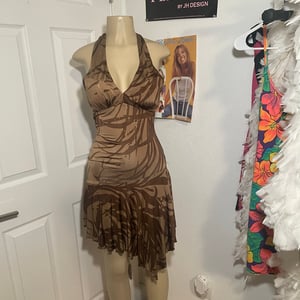 Image of YINES BROWN DRESS