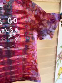 Image 3 of LARGE Lets Go Girls Orca Tie Dye Shirt C17