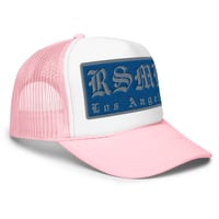 Image 2 of Rossmore. Blue Motif  - Classic Hat - 