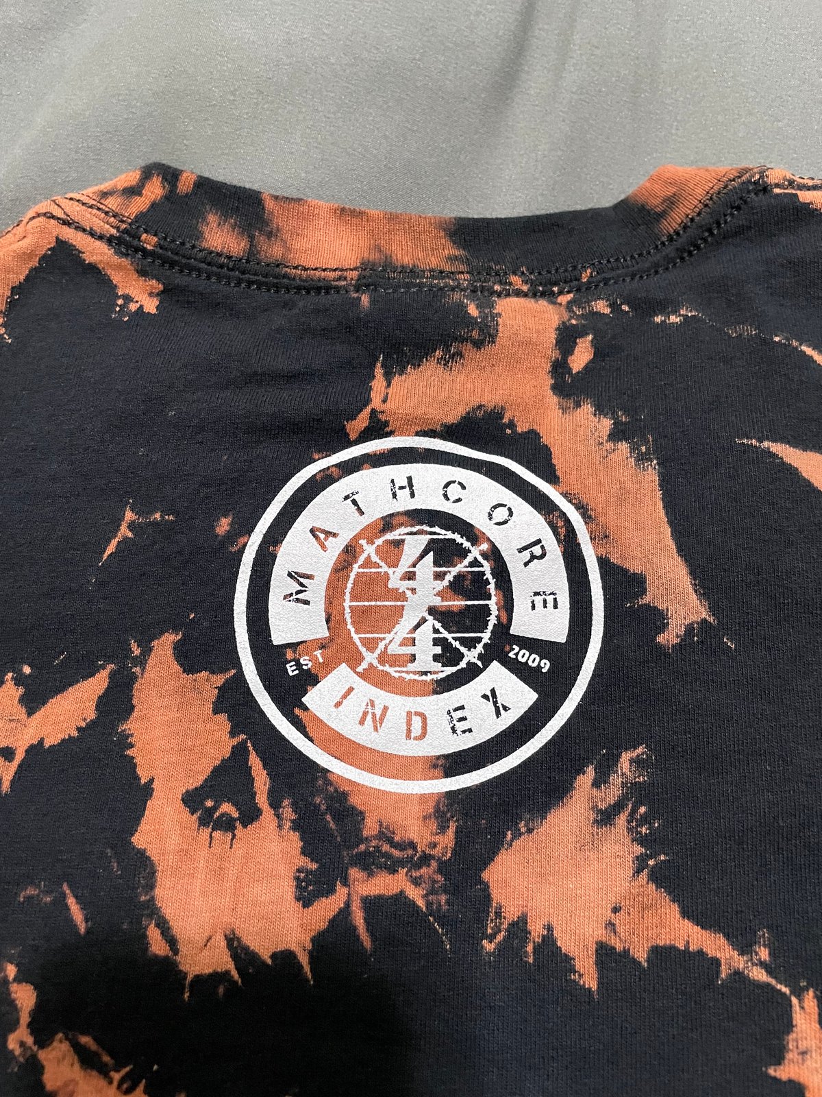 Image of Tie dye DEFEND MATHCORE t-shirt