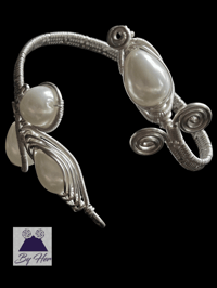 Image 1 of Pearl Herringbone 1 Cuff