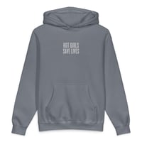 Image 13 of THE HOT GIRLS SAVE LIVES HOODIE - THE CAMO EDIT IN WHITE