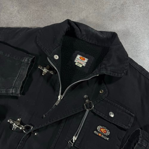 Image of 2000s Energie Fireman Clasp Jacket, Size Medium
