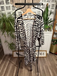 Image 1 of Printed soft robe 