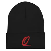 Image 2 of Olympia Logo (red) Cuffed Beanie