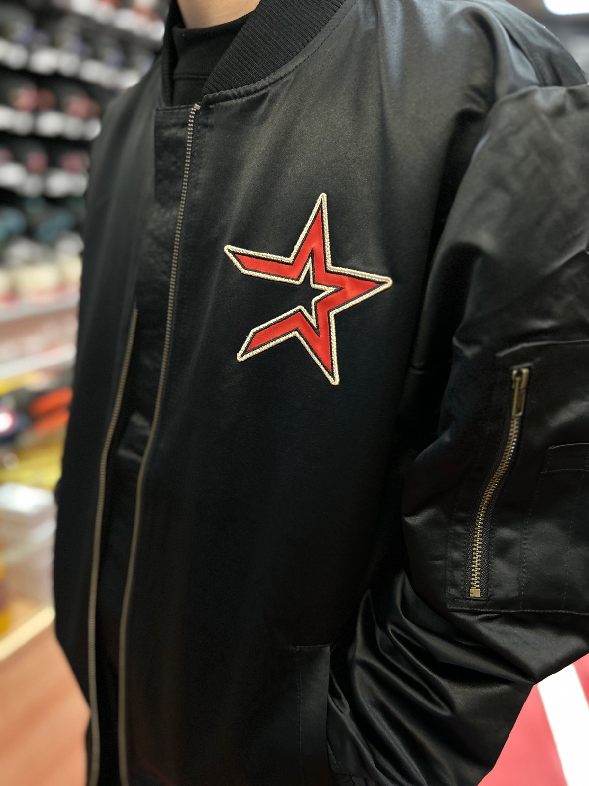 Mitchell and ness outlet bomber