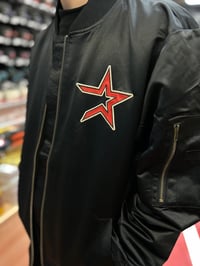 Image 1 of Mitchell & Ness Black- Brick Bomber 